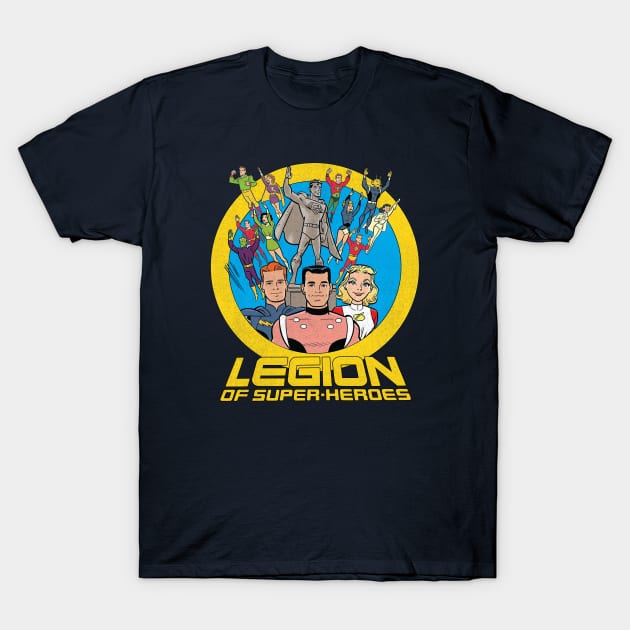 Legion of superheroes shirt deals